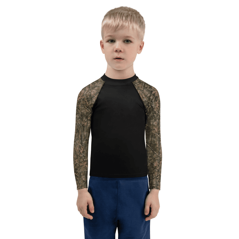 Kids Rash Guard - Camo