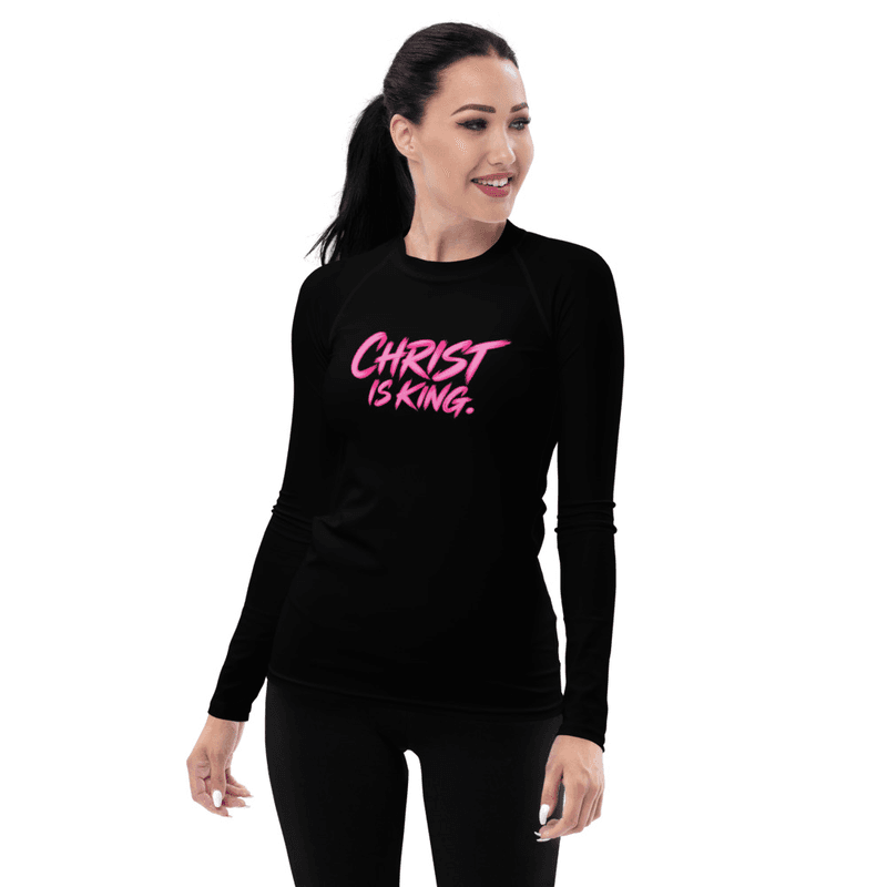 Women's Rash Guard - Christ is King