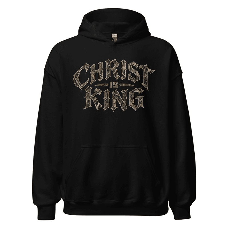 Christ is King Camo Hoodie