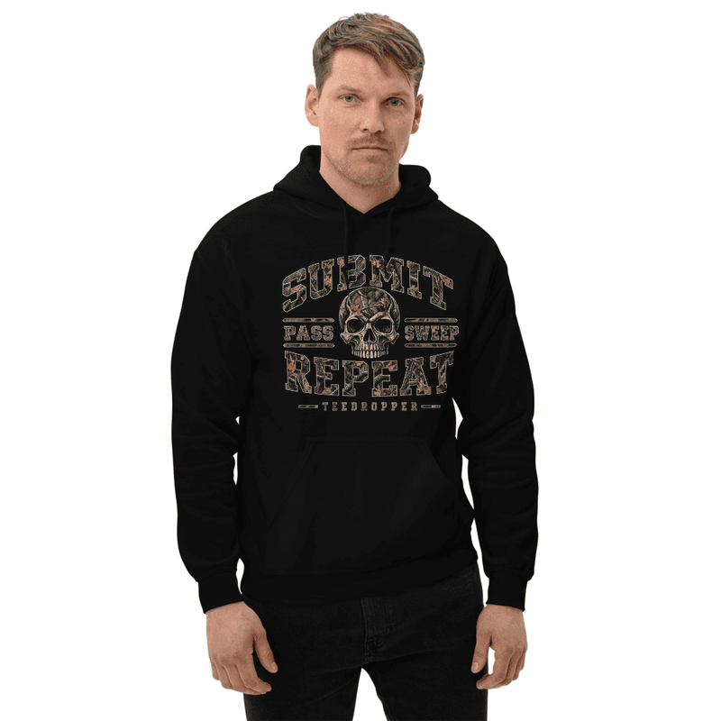 Submit and Repeat Camo Hoodie