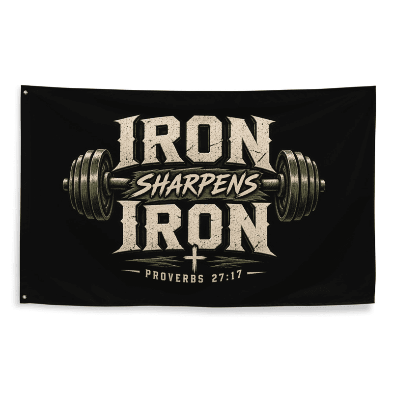 Iron Sharpens Iron Flag